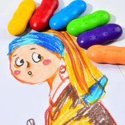 Mideer - Peas Crayons - 12 Colors Mideer