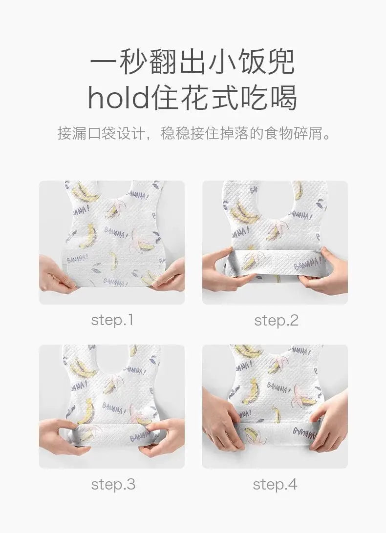 Baby Disposable Bib (individual packaging) Bc Babycare