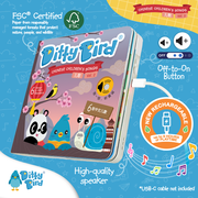 Ditty Bird Book for Learning Chinese Kid's Songs 2 儿歌 USB-C by Ditty Bird, alternate view