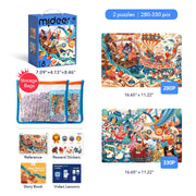 Level Up Puzzles - Level 8 Magic Book And Fairy Tales Mideer