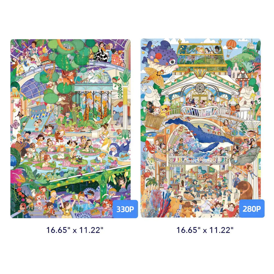 Level Up Puzzles - Level 8 Natural History Museum Mideer
