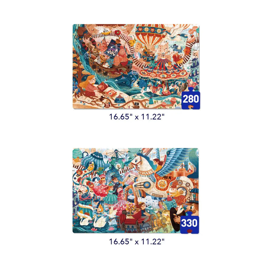 Level Up Puzzles - Level 8 Magic Book And Fairy Tales Mideer