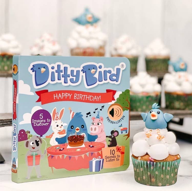 Birthday Book | Ditty Bird Happy Birthday (Gift&Card) USB-C Ditty Bird