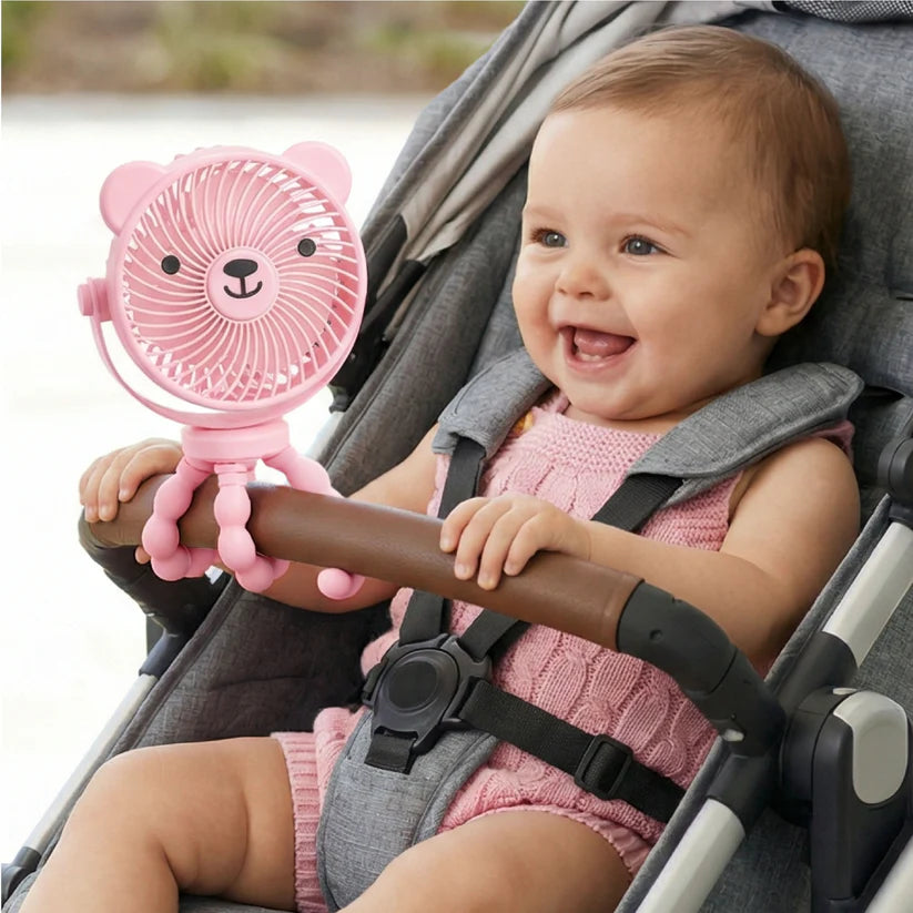 Breeze 3-Speed Stroller Fan Itzy Ritzy