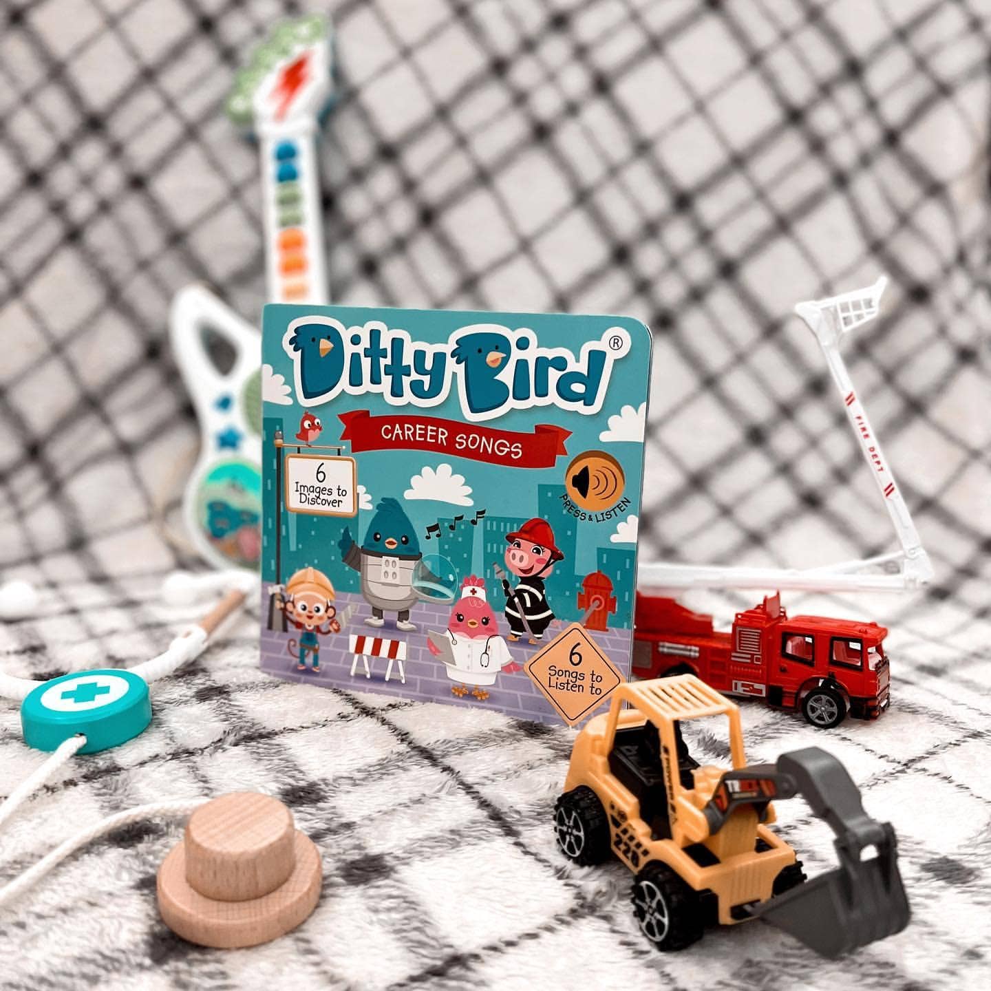 Fireman, Astronaut | Ditty Bird When I Grow Up Songs USB-C Ditty Bird