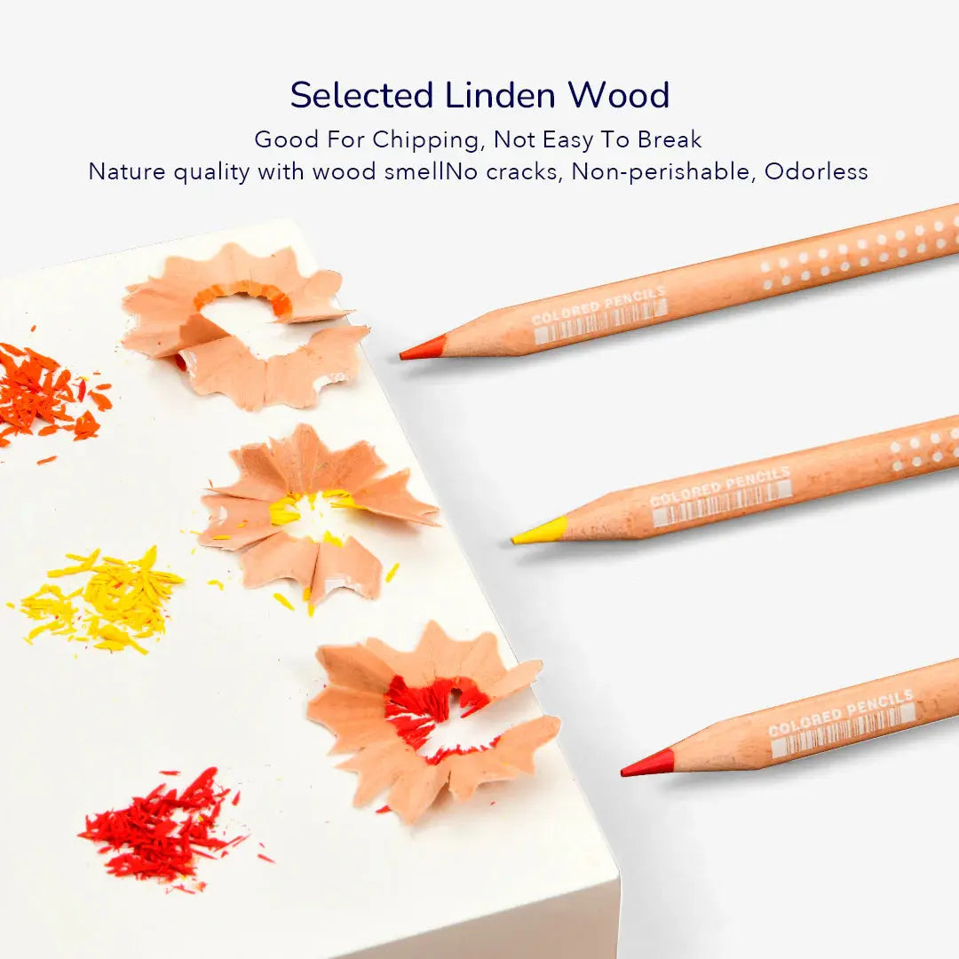 Vibrant Colored Pencil 24 Colors Mideer