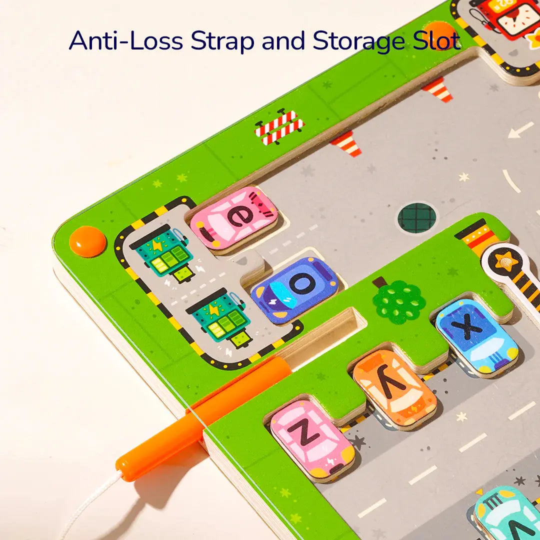 Magnetic Maze - Parking lot Mideer