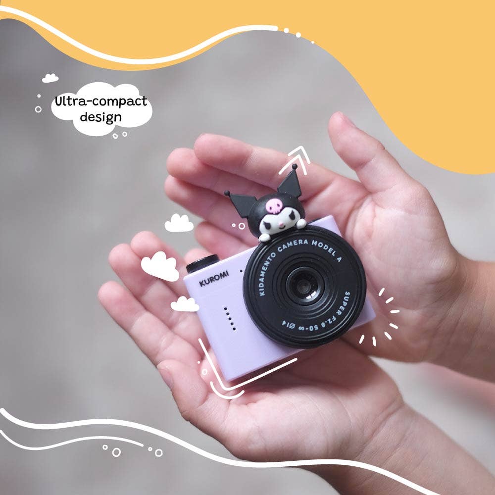 Sanrio Kuromi Mini Camera kiimento