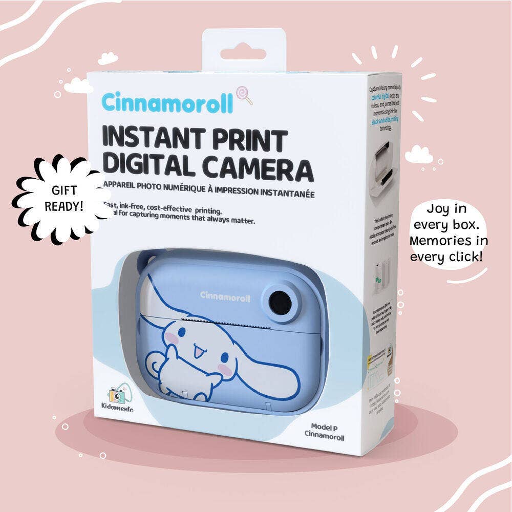 Sanrio Cinnamoroll Print Camera kiimento