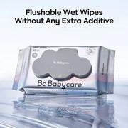 Flushable Wet Wipes 40 Count Bc Babycare