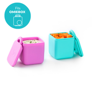 OmieDip Leakproof Dip Containers for OmieBox – Set of 2 in Pink&Teal