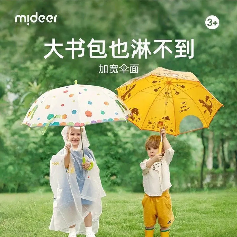 Kids’ Umbrella - Dinosaur/Caterpillar Mideer