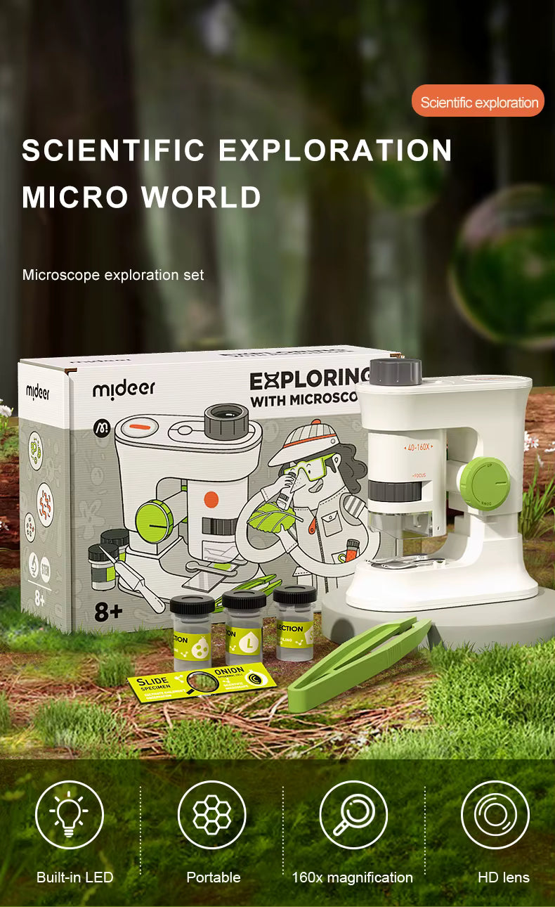 Exploring With Microscope Mideer