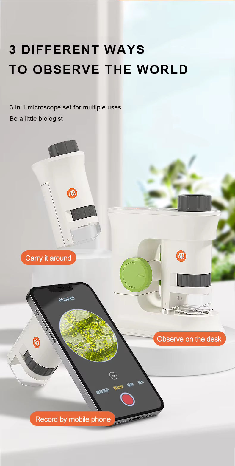 Exploring With Microscope Mideer