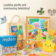 Acrylic markers in "graffiti" bag - 24 colors Mideer