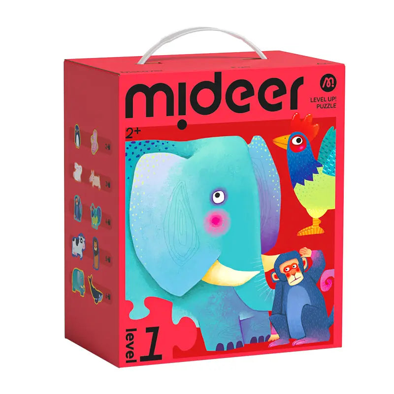 Level Up Puzzles - Level 1 Simple Animals Mideer