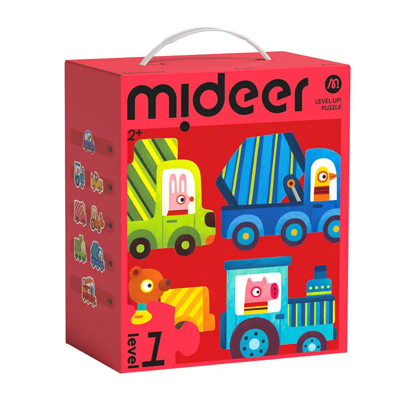 Level Up Puzzles - Level 1 Vehicles Mideer
