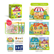 Level Up Puzzles - Level 4 Fairytale Town Mideer
