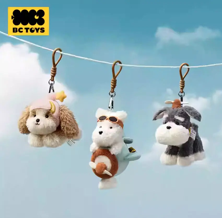 Pull-String Puppy Charm - Interactive Hanging Toy Bc Babycare