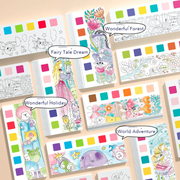 Mini Watercolor Painting Book Mideer