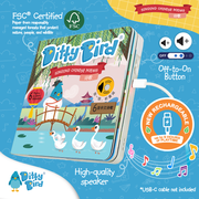Bilingual Book | Chinese Poems Ditty Bird - USB-C Ditty Bird
