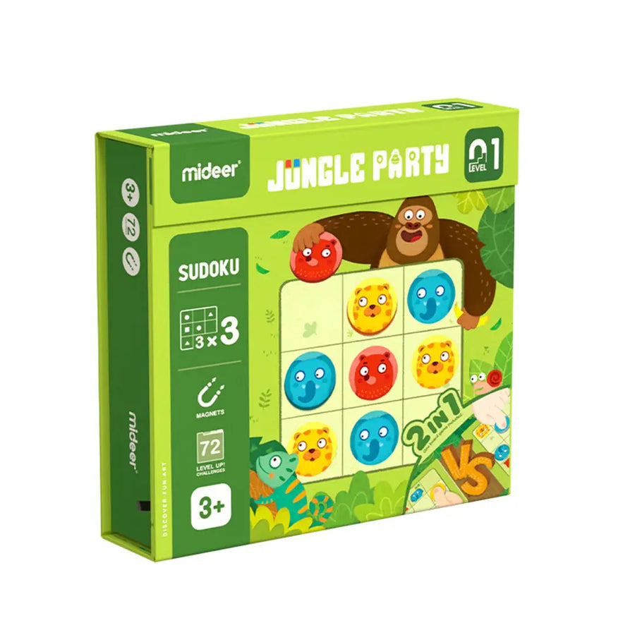 Level 1 Sudoku: Jungle Party Mideer