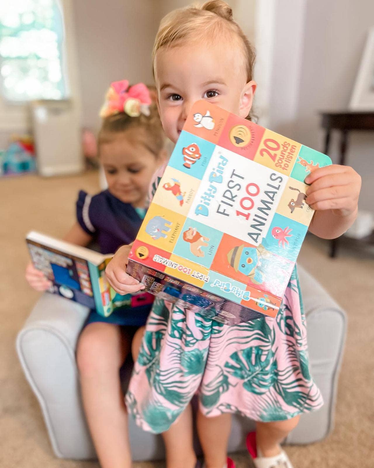 Ditty Bird Baby Book - Best toys - First 100 Animals USB-C Ditty Bird