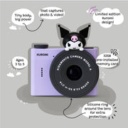 Sanrio Kuromi Mini Camera kiimento