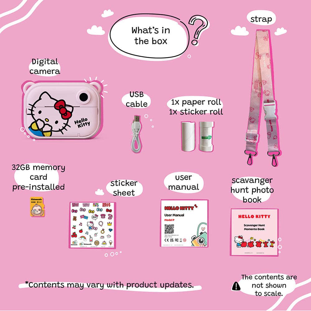 Sanrio Hello Kitty Print Camera kiimento