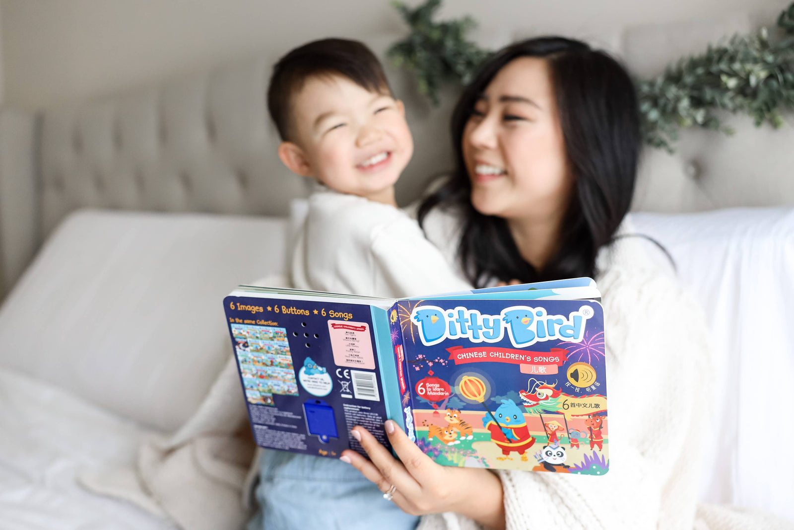 Ditty Bird Bilingual Book |  Chinese Kid's Songs 儿歌 USB-C Ditty Bird