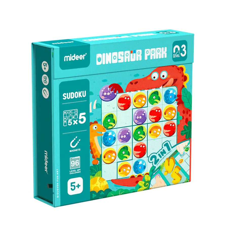 Level 3 Sudoku: Dinosaur Park Mideer