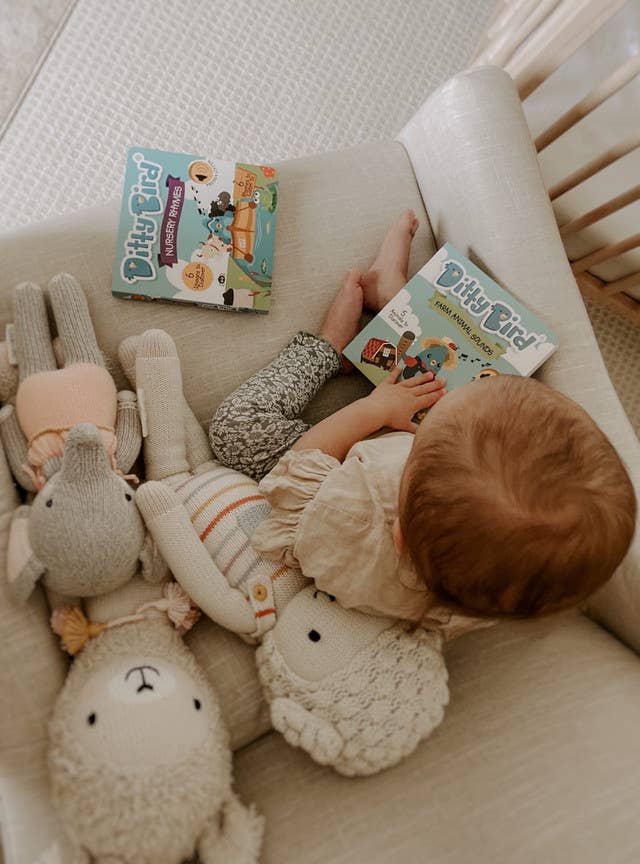 Ditty Bird Farm Animal | Baby Sound Book Farm USB-C Ditty Bird