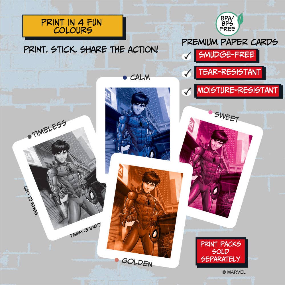 Marvel Spider-Man Print Pro Camera kiimento