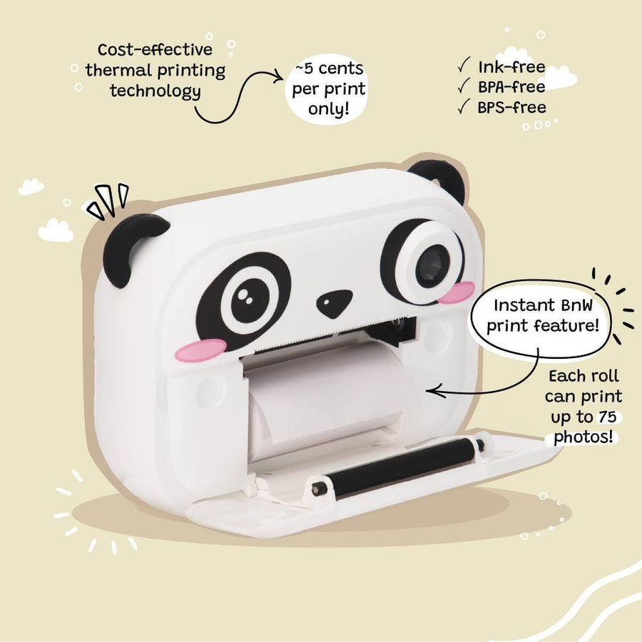 Panda Print Camera kiimento