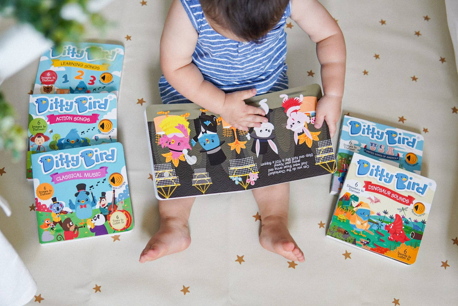 Ditty Bird Book Kids dance songs: Music To Dance To - USB-C Ditty Bird