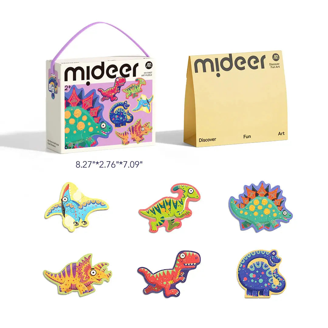 My First Artist Puzzle: Cute Dinosaurs Mideer