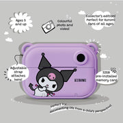 Sanrio Kuromi Print Camera kiimento