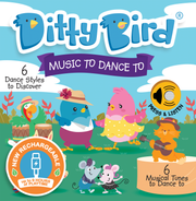Ditty Bird Book Kids dance songs: Music To Dance To - USB-C Ditty Bird