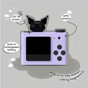 Sanrio Kuromi Mini Camera kiimento