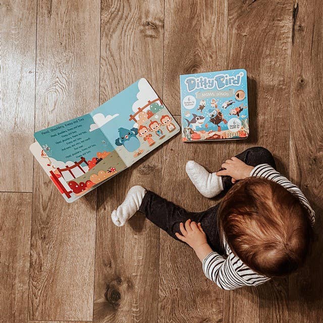 Ditty Bird Book:Animal songs - Baby Shark- BESTSELLER- USB-C Ditty Bird