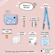 Sanrio Cinnamoroll Print Camera kiimento