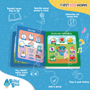 First 100 Words | Ditty Bird Book-Award Family Choice USB-C Ditty Bird