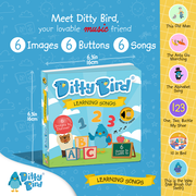 Ditty Bird Baby Sound Book: ABC Learning BESTSELLER USB-C Ditty Bird