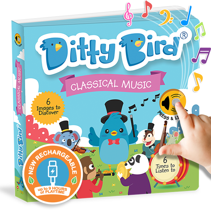 Ditty Bird Classical Music Mozart-Beethoven USB-C Ditty Bird