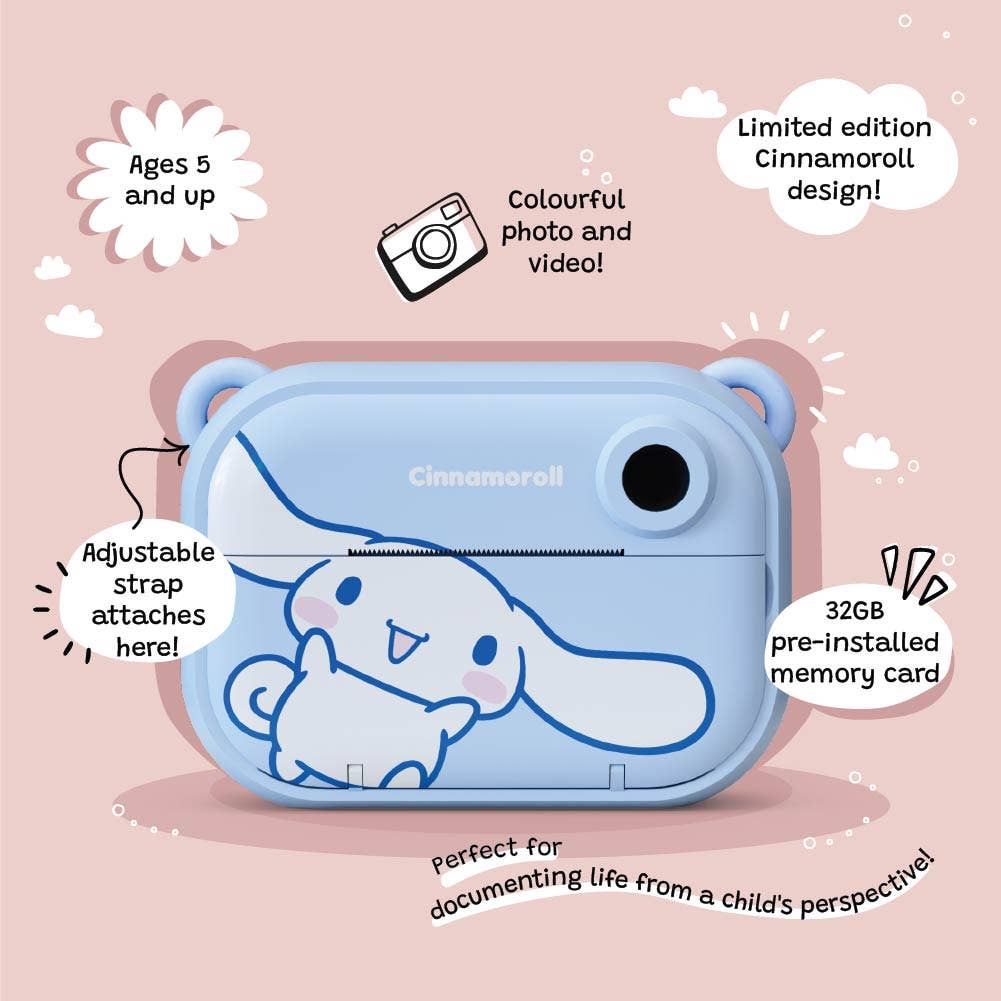 Sanrio Cinnamoroll Print Camera kiimento