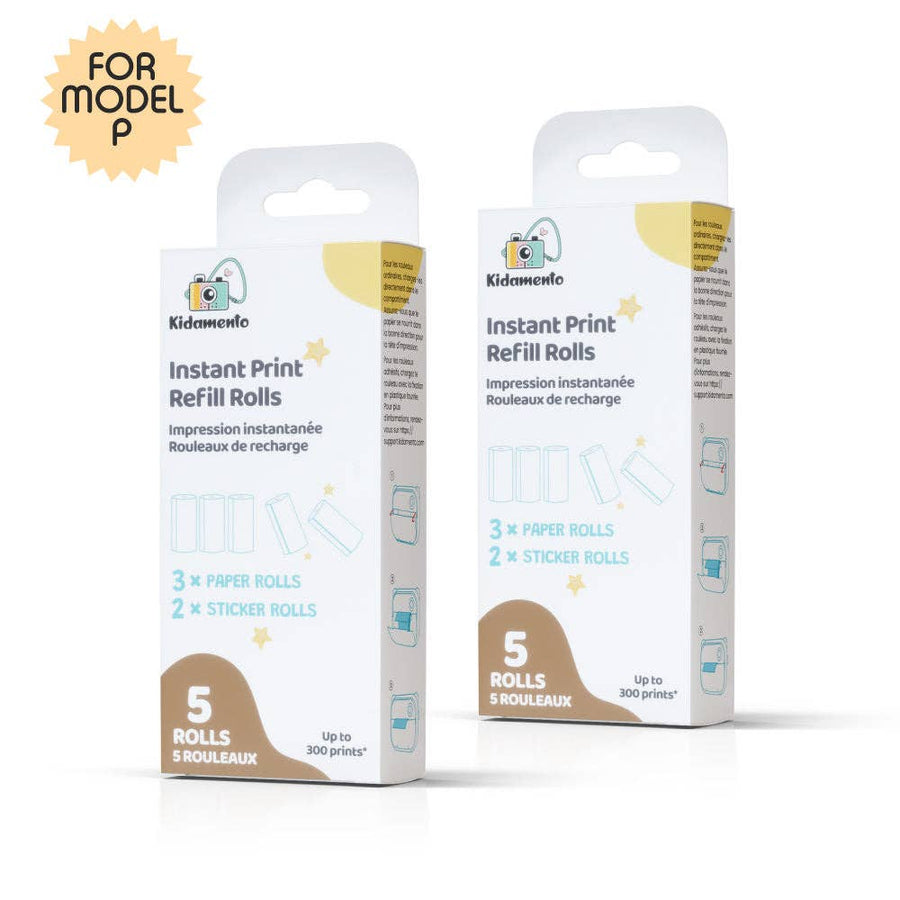 Model P Paper Refill | 5 Rolls kiimento