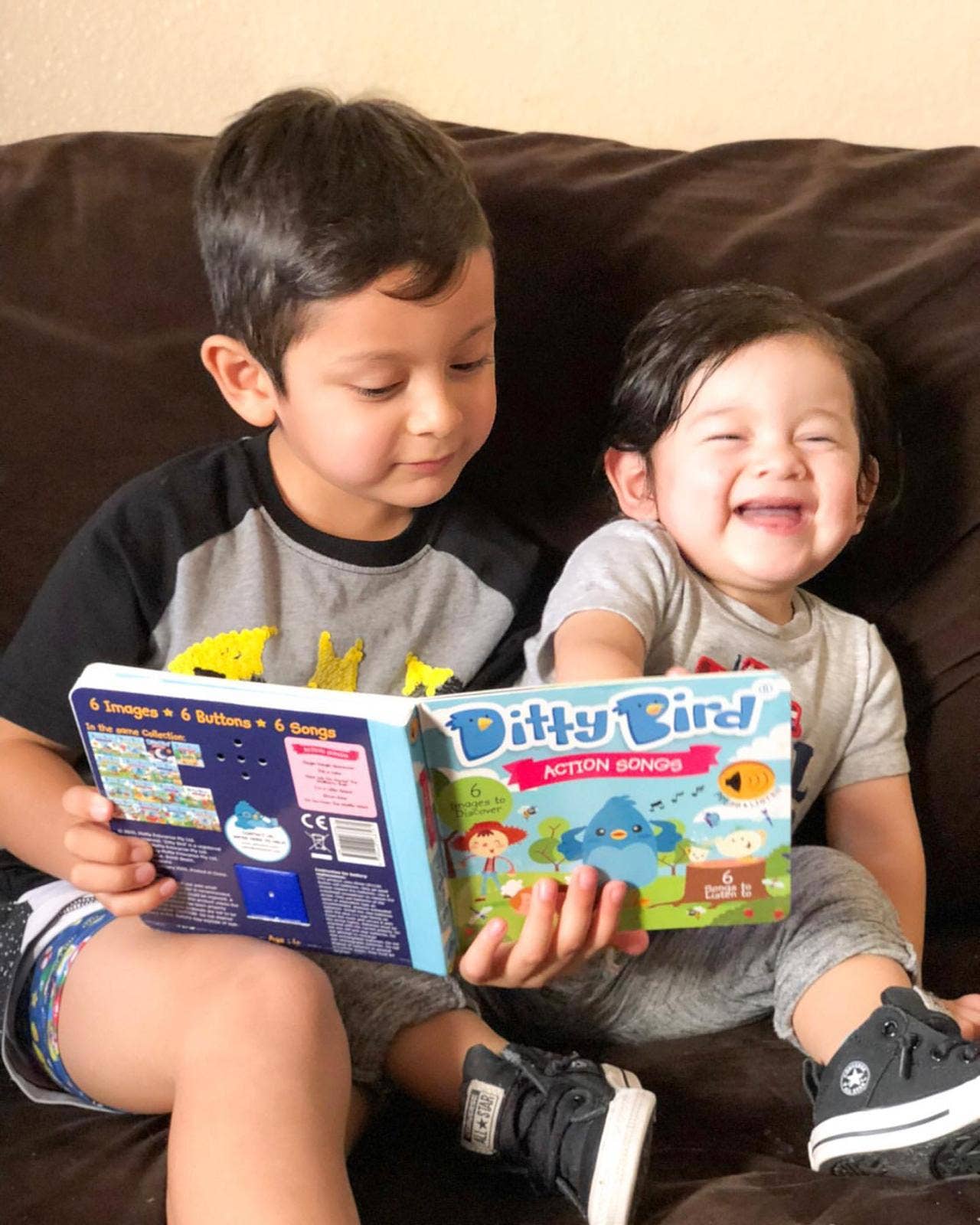 Ditty Bird Sound Book  Motor Skills: Action songs USB-C Ditty Bird