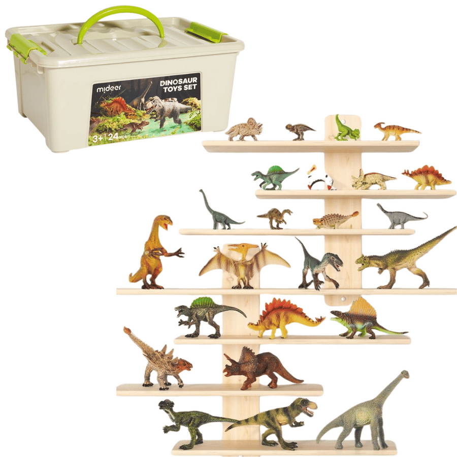 Mideer Dinosaur Toys Set - 24 Pieces product image