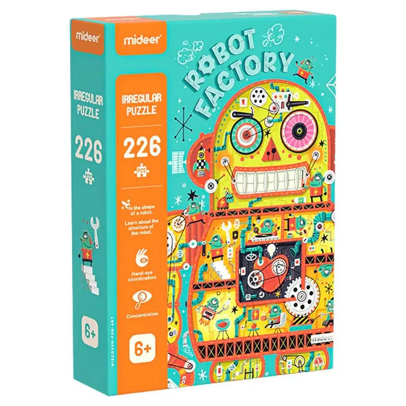 Irregular Shape Puzzle - Robot Factory Mideer