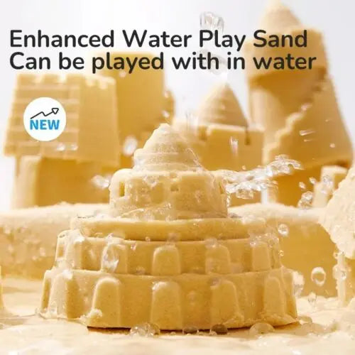 Magic Sand Play Set (2 Kg With 25 Accessories) Mideer